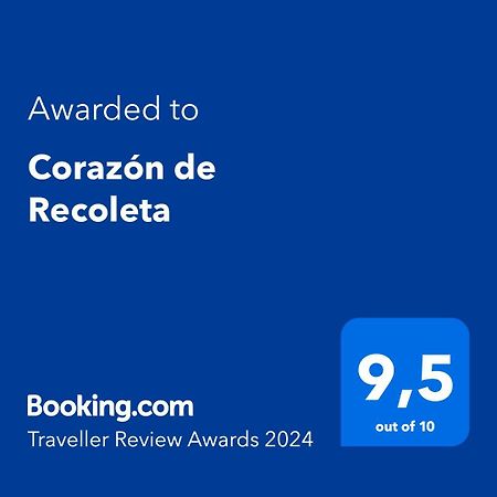 布宜诺斯艾利斯Corazon De Recoleta公寓 外观 照片